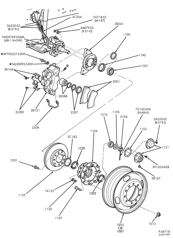 21 - BRAKE SYSTEMS-Front hydraulic disc brakes & related parts-F650/750