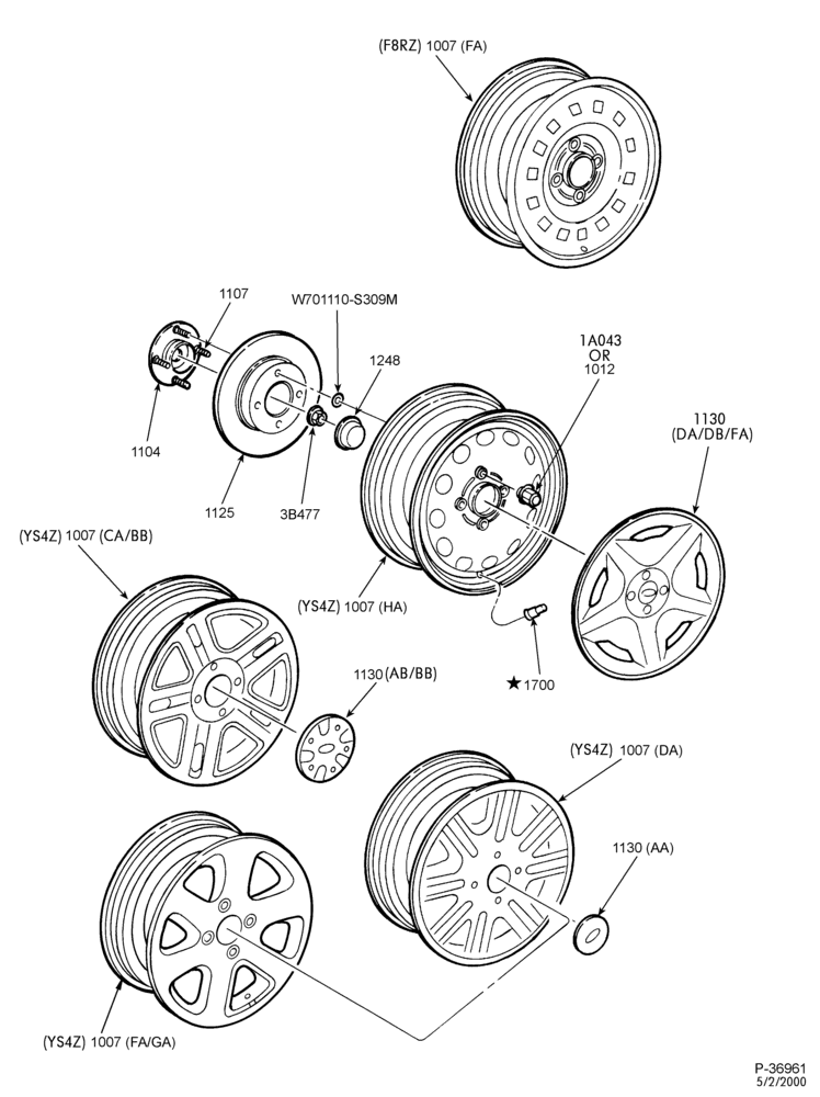 10 - WHEELS-Wheels & related parts