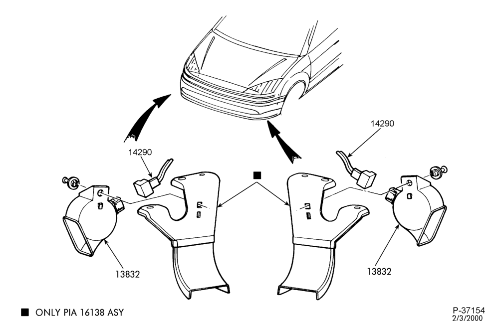 137 - STEERING WHEEL & HORN-Horn & related parts