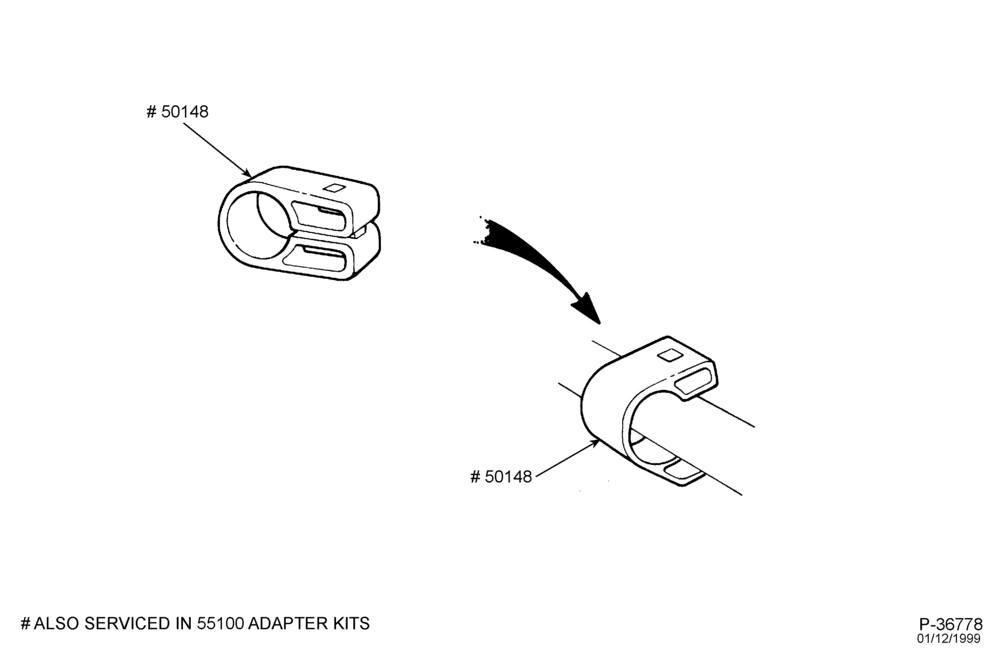 400 - ROOF-Luggage carrier - adapter clip