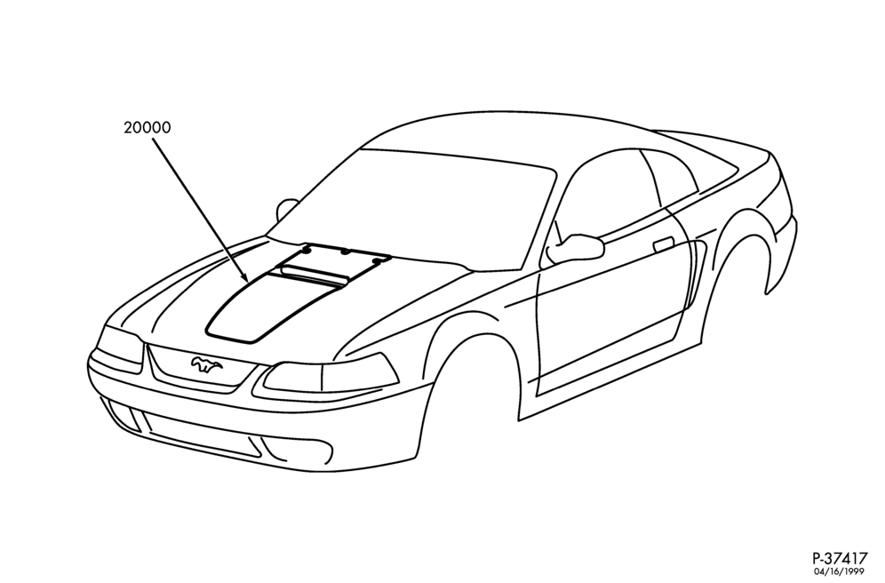 Схема установки XR3Z-6320000-BAA