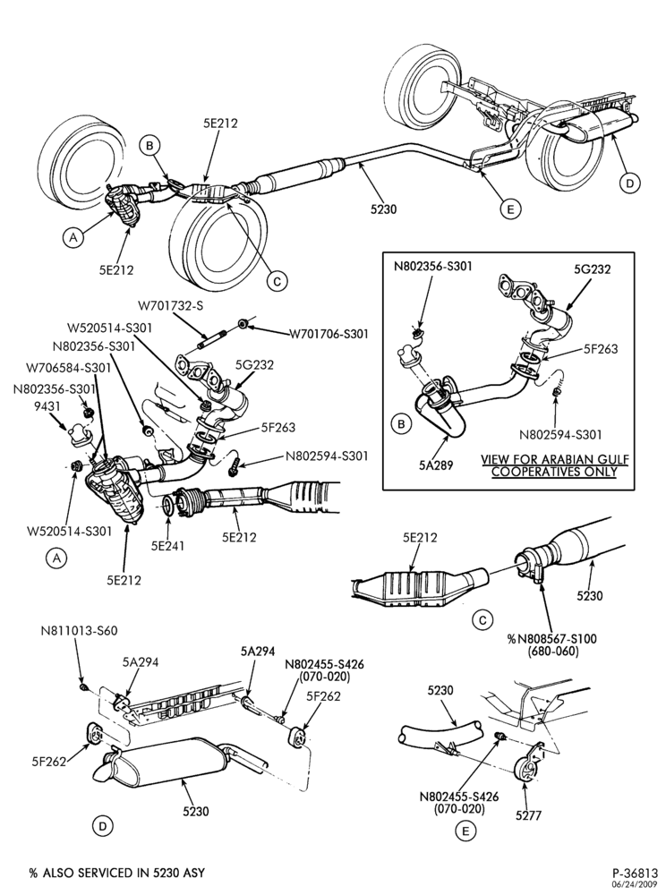 52.00 - FRONT SPRING AND STABILIZERS-(E,ME) 6 CYL. 3.0L, 24 VALVE, SINGLE EXHAUST - 50 STATES & CANADA