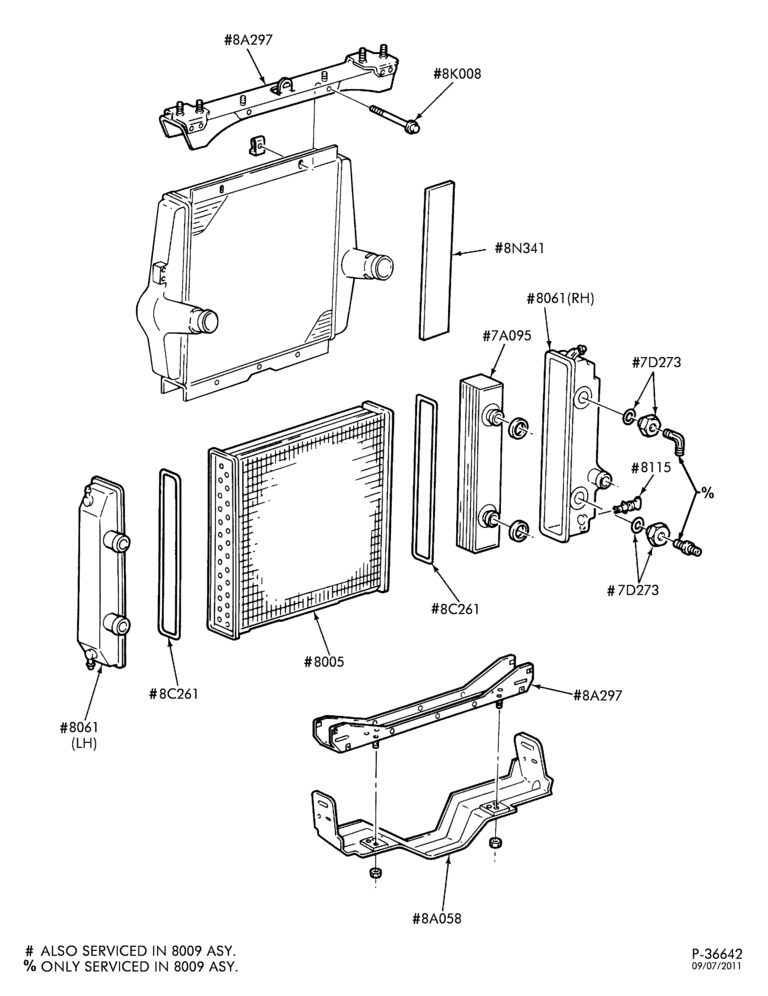 RADIATOR GRILLE & RELATED PARTS-Radiator, module, oil cooling & related parts-F650/750