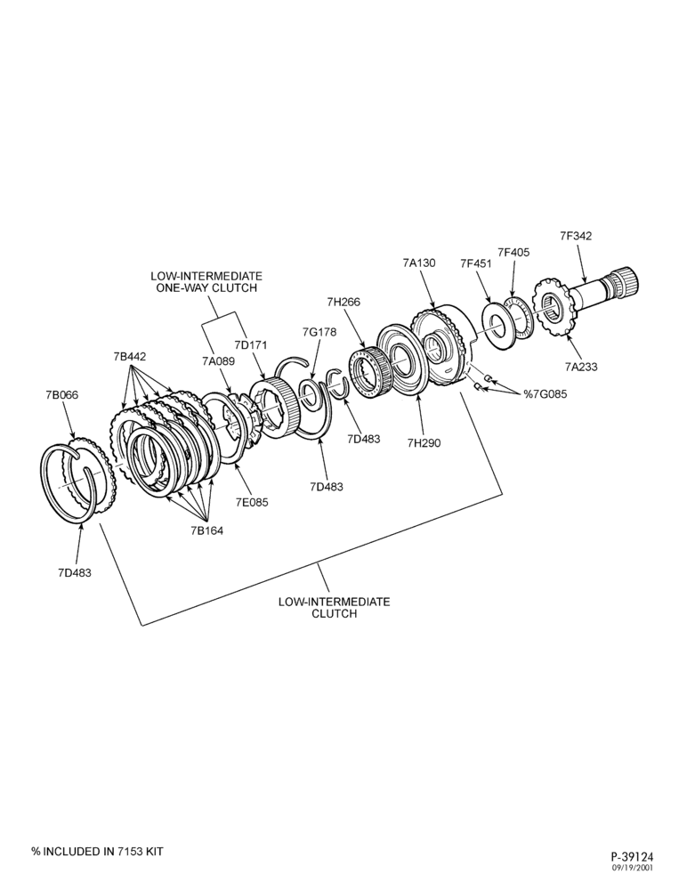 AUTOMATIC TRANSMISSION-INTERNAL PARTS - Low-intermediate clutch & related parts-TW