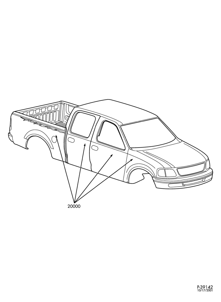 Схема установки 2L3Z-1520000-CAA