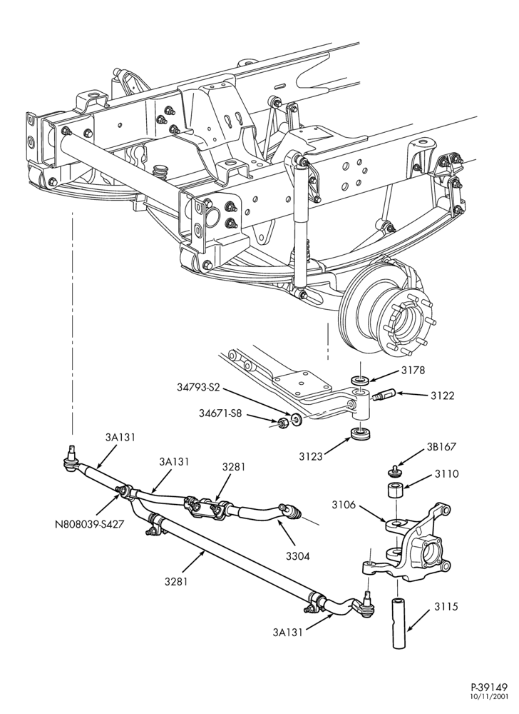 FRONT SUSPENSION-Front suspension - Page B-E550