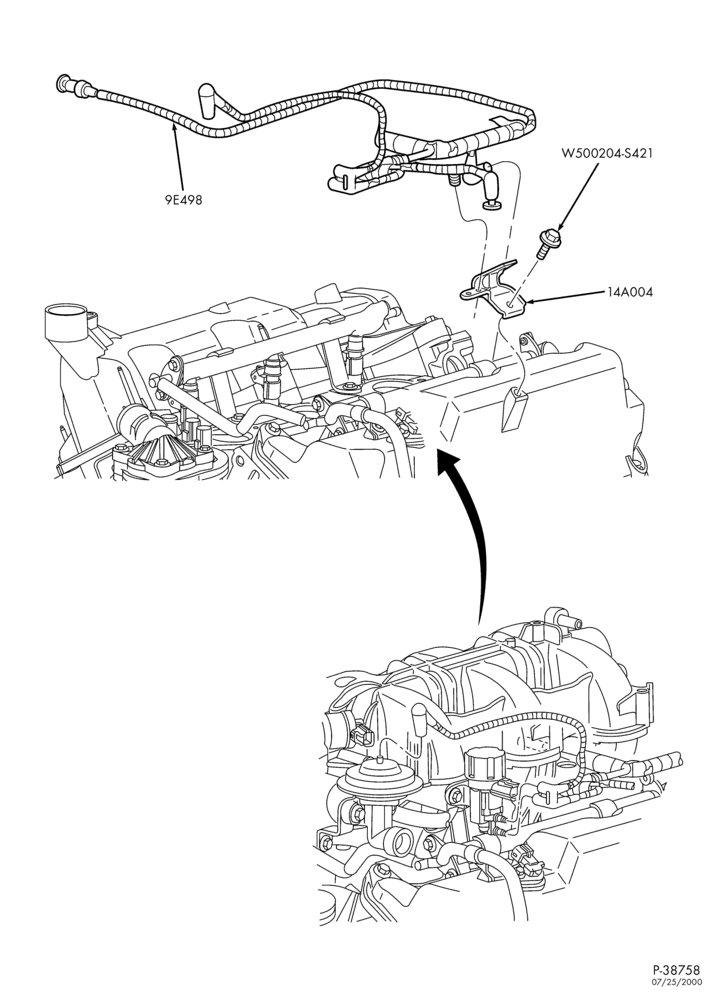 Схема установки W500204-S421