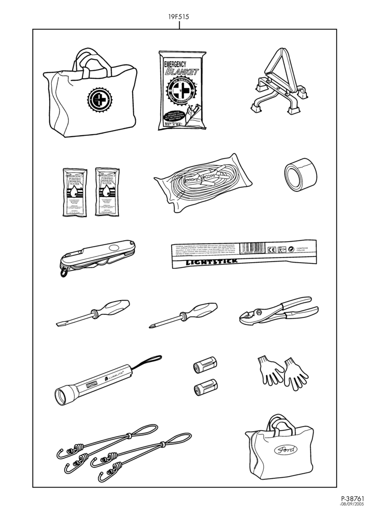 10 - BRAKES-Highway safety kit-L1
