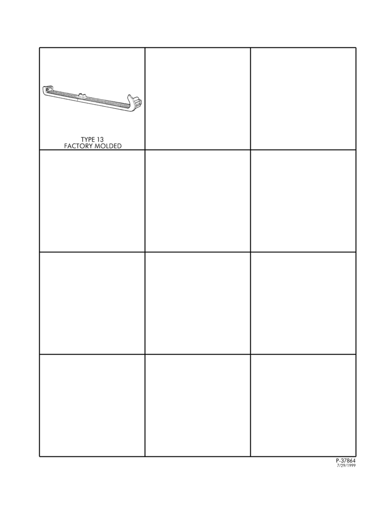 160 - BOARD (RUNNING - TYPE 13) AND 16451 - ACCESSORY BOARDS (COMPLETEE KITS) VANS