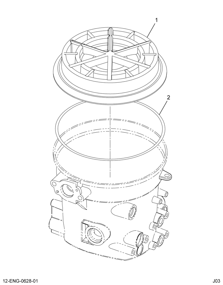 ........PACKAGE FUEL FILTER LID (F81Z-9G270-BA)