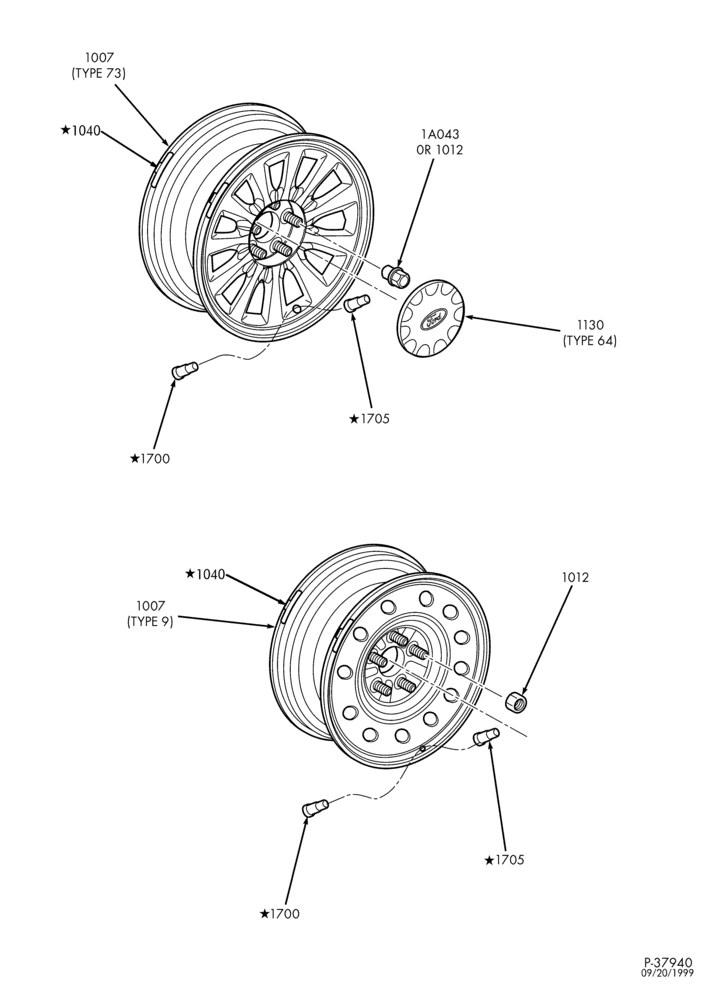 10 - WHEELS-Wheels & related parts - Page B-TW