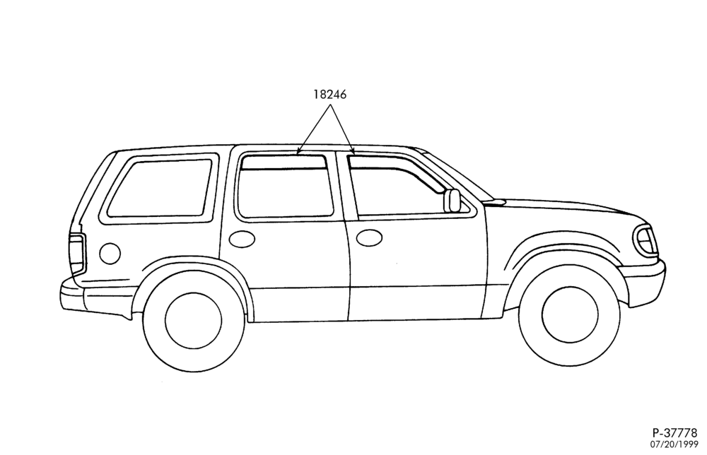 185 - SHOCK ABSORBERS-Window, shade kit-L1