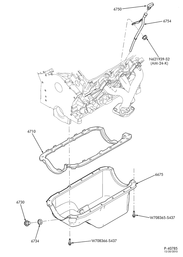 ENGINE-Oil pan & related parts