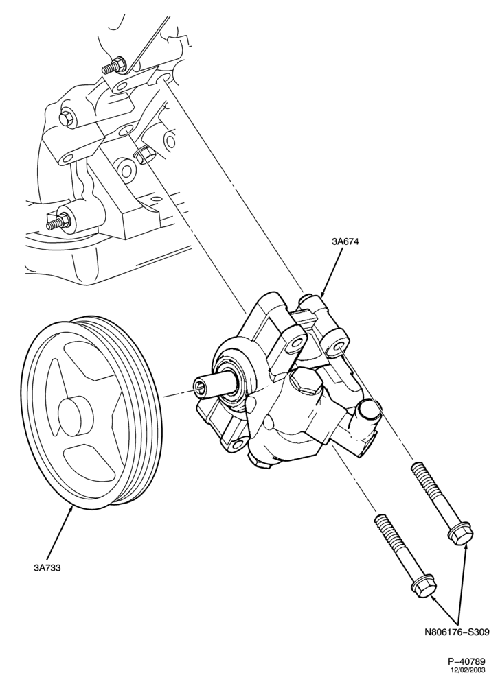 Схема установки N806176-S309