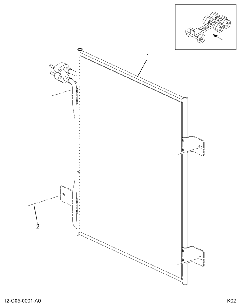 ..CONDENSER AIR COND (4C4Z-19712-C1)