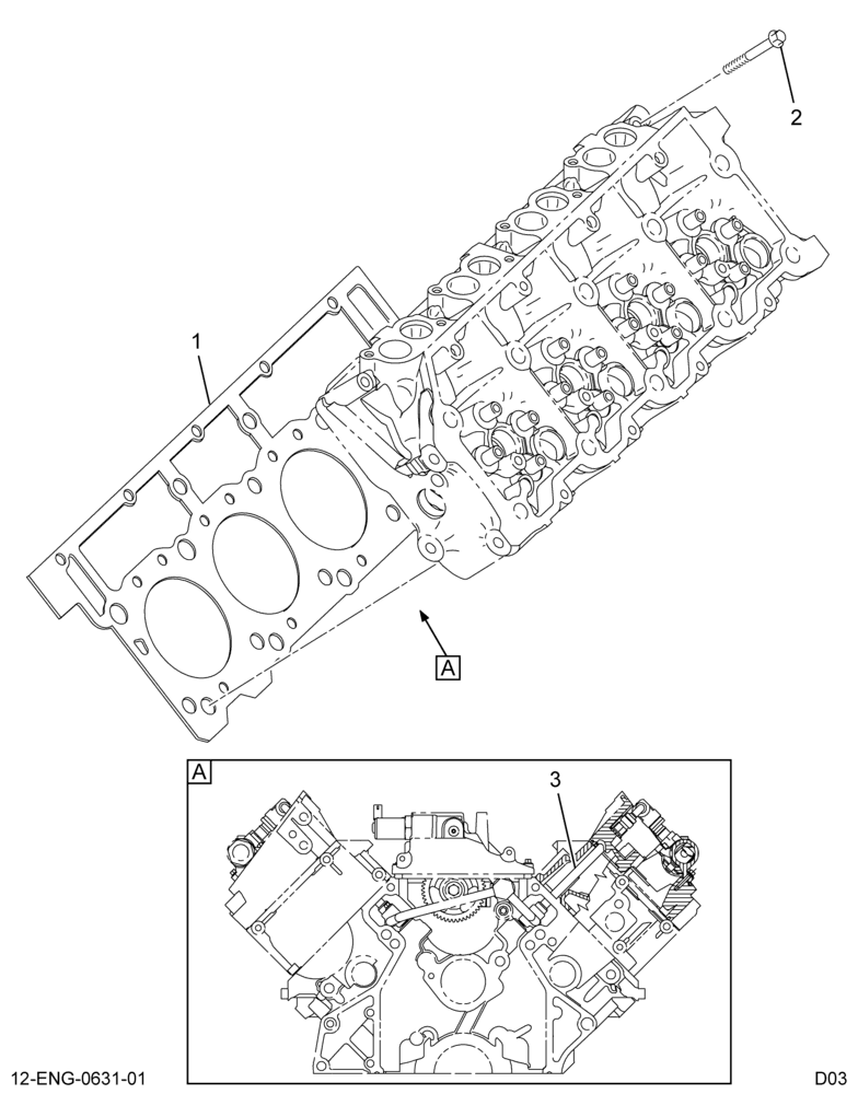 ........KIT HEAD GASKET & BOLT (3C3Z-9C968-C1)