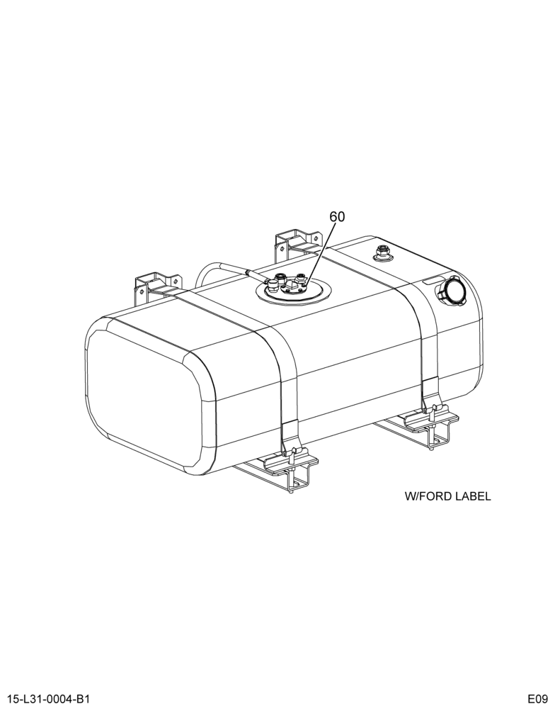 FUEL TANK MODULE; LT SIDE SENDER, (ABR#12)