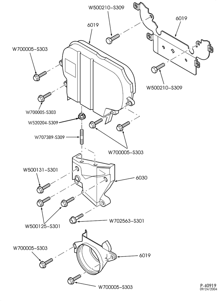 60.1L - 4 CYL. 2.0L - DOHC-Timing gear covers & related parts