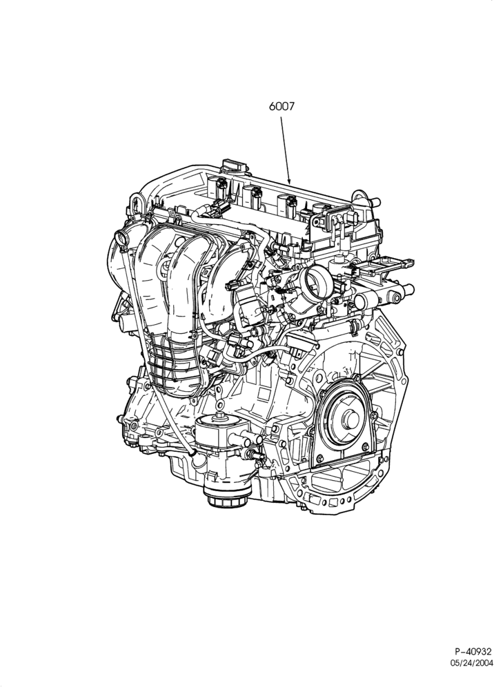 Схема установки 2S4Z-6007-AA