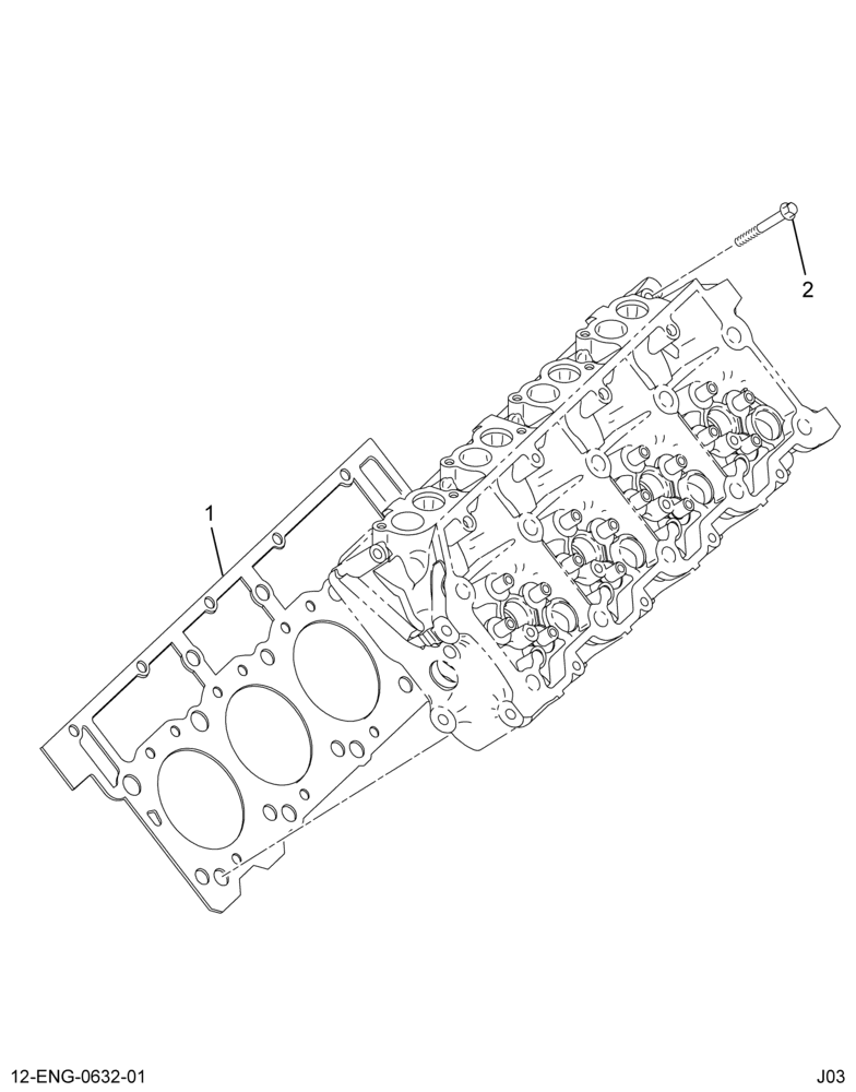......KIT CYL HD GASKET .01-.03 O/S (4C3Z-6051-DA)