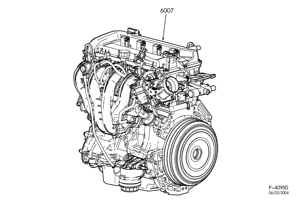 Схема установки 3S4Z-6007-FA