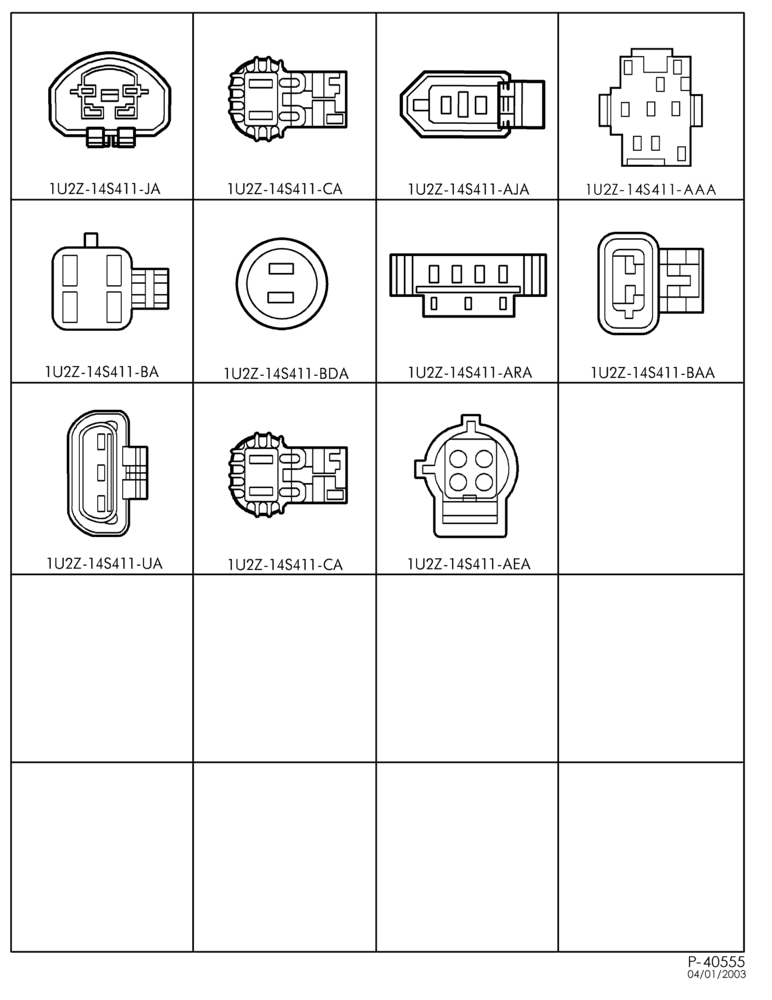 ELECTRICAL SYSTEMS-Pigtail wiring kit-F150/350