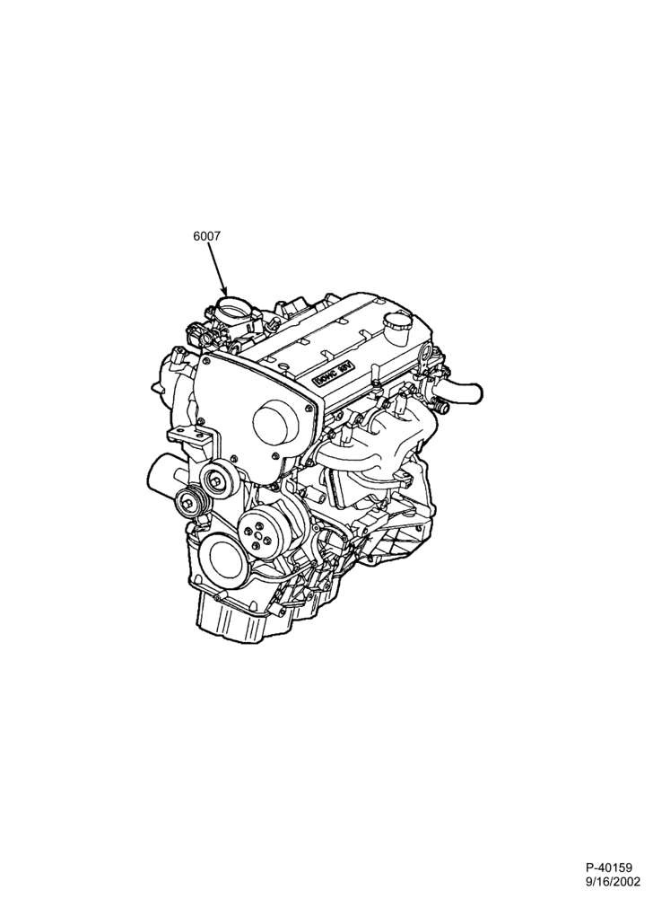 ENGINE-Engine assembly - complete