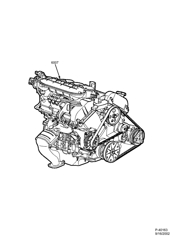 Схема установки 2F1Z-6007-CA