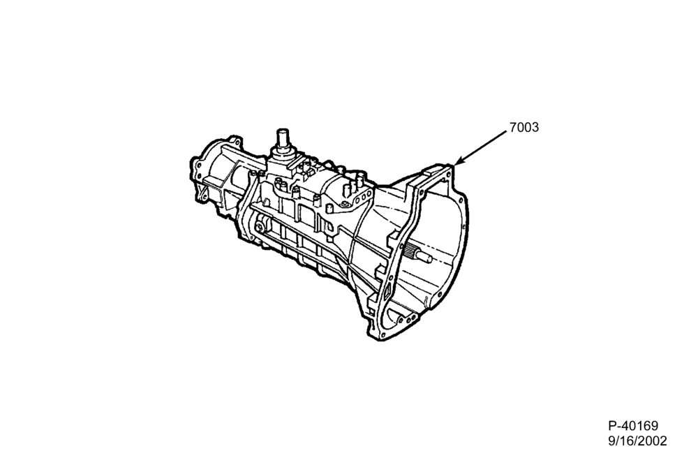 71 - TRANSFER CASE-Transmission assembly - complete - M5OD-R1-R