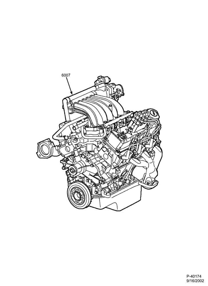 ENGINE-Engine assembly - complete - ""Vulcan''