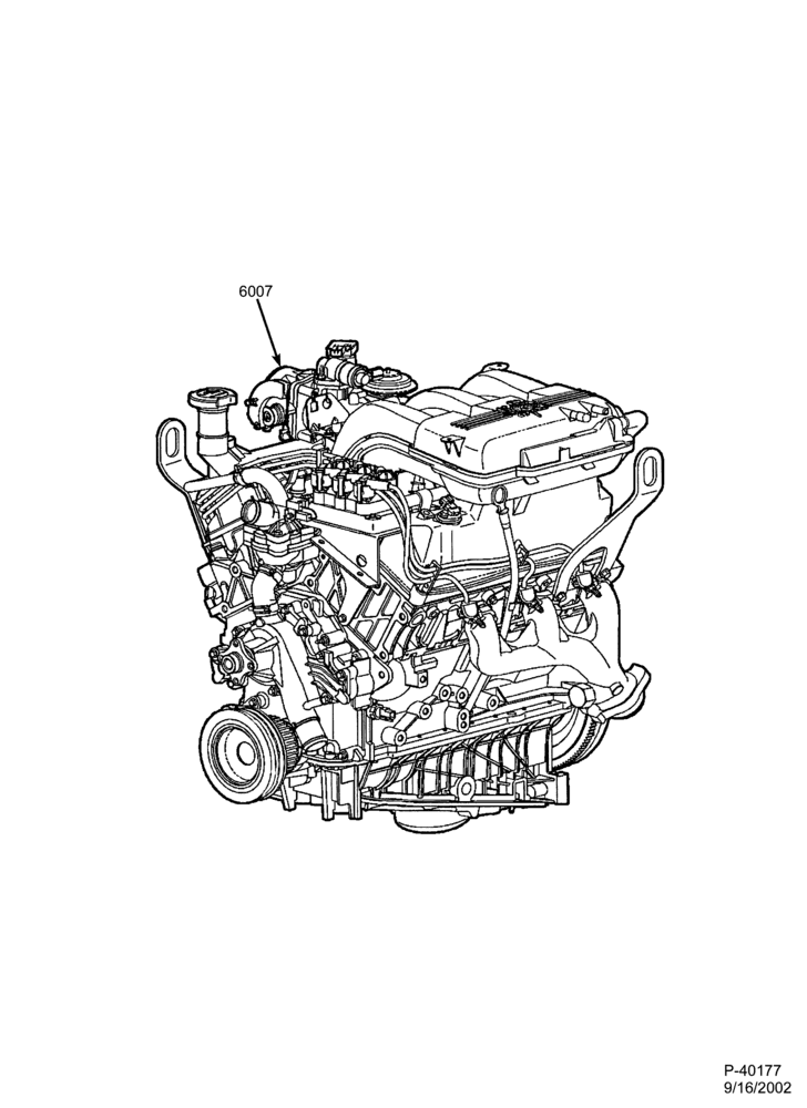 Схема установки 1L5Z-6007-FA