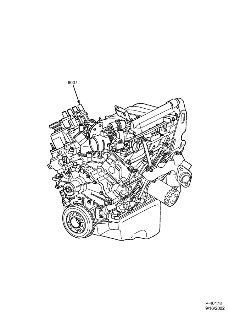 Схема установки 2L5Z-6007-AA