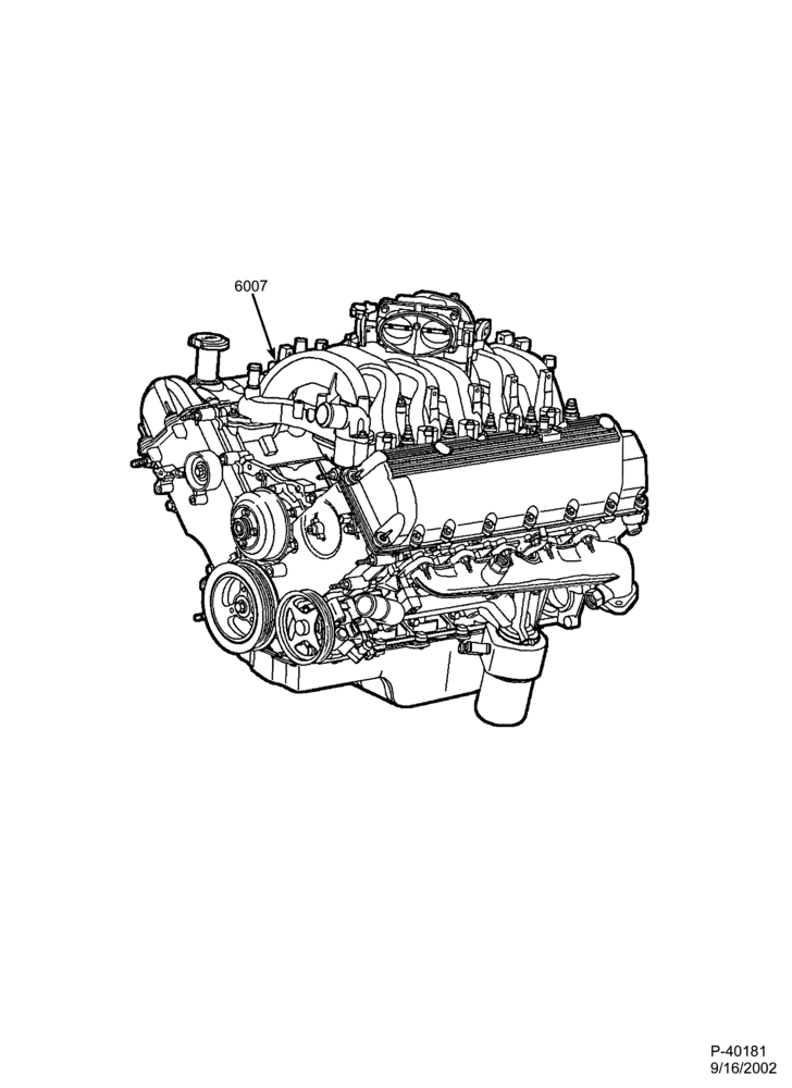 Схема установки 2C2Z-6007-NA