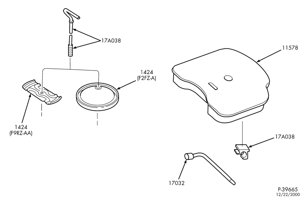 175.1 - SPEEDOMETER, BUMPERS, MIRRORS AND WIPERS-Spare wheel mounting cover & related parts - B/T 74