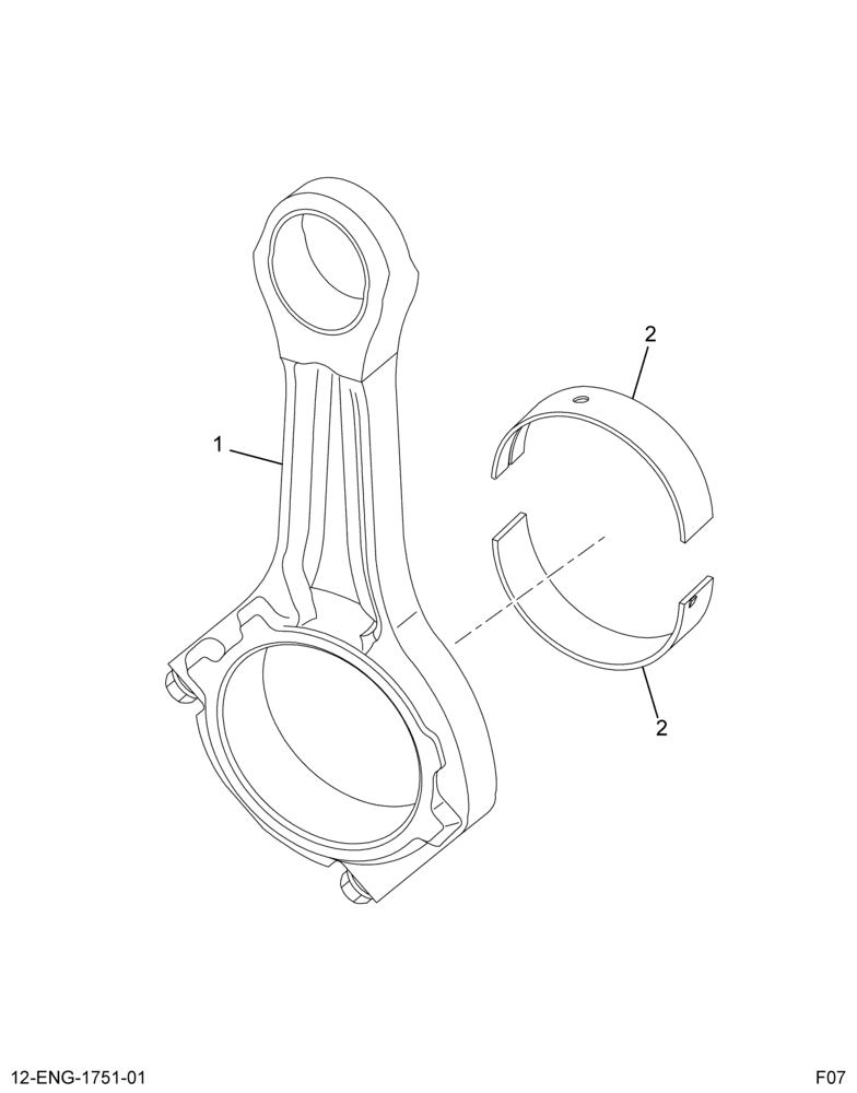 ......KIT CONNECTING ROD&CAP NEW EXC (Intl. 1832394C91)