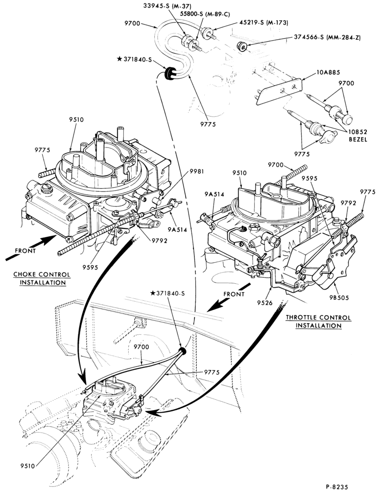 97 - 8 CYL. 7.8L, 8.8L (477, 534 C.I.D.) GAS-L-LN-LNT-LT-LTS900