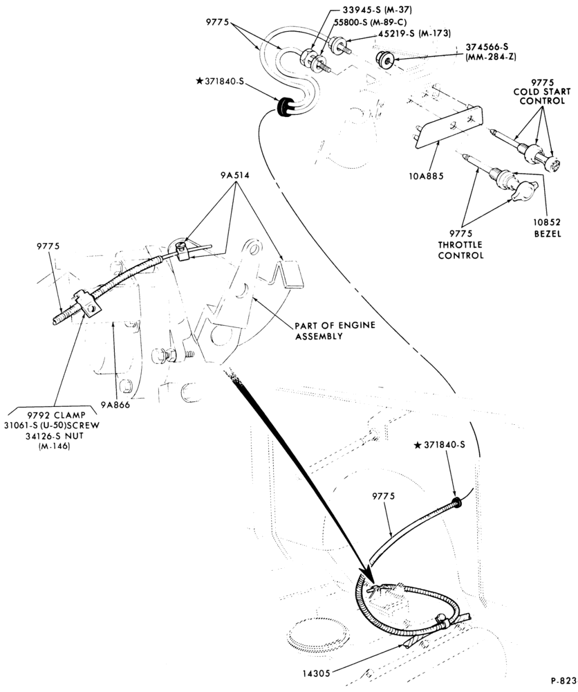 97.1 - 8 CYL. 10.4L (636 C.I.D.) DIESEL-L-LN-LNT-LS-LT-LTS800