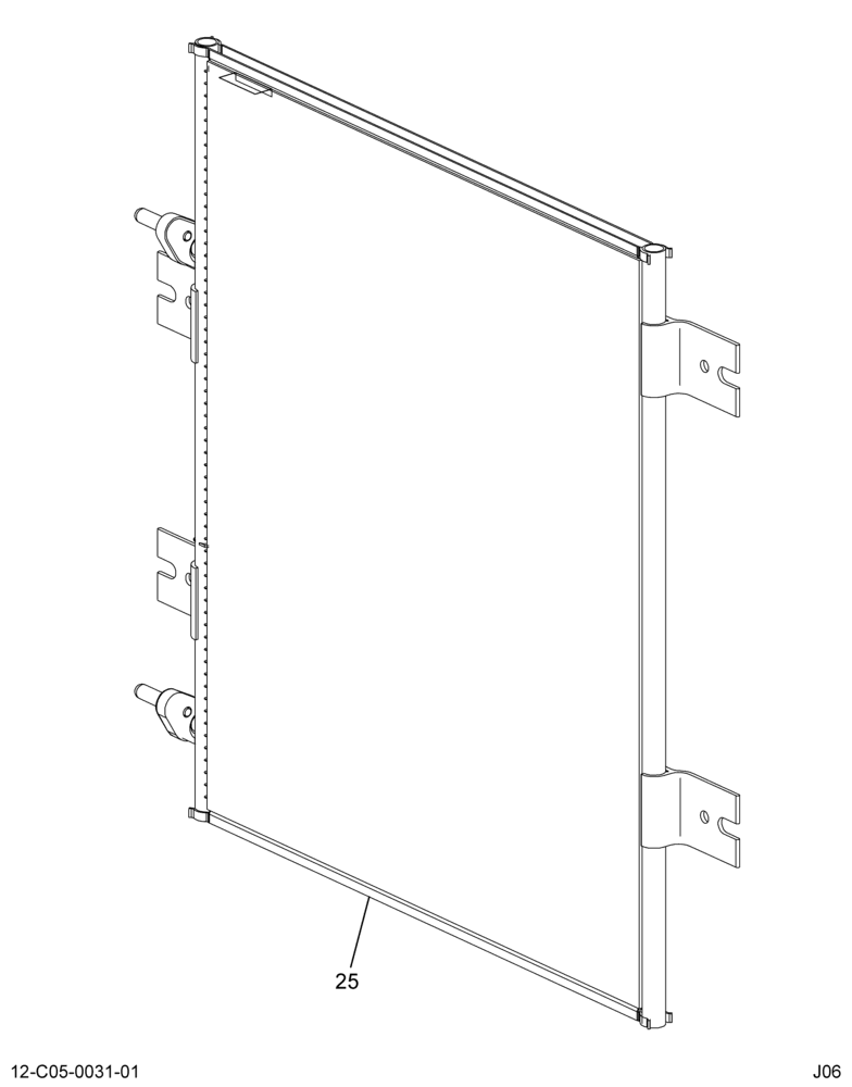 COOLING PACKAGE; A/C CONDENSER, (ABR#5)