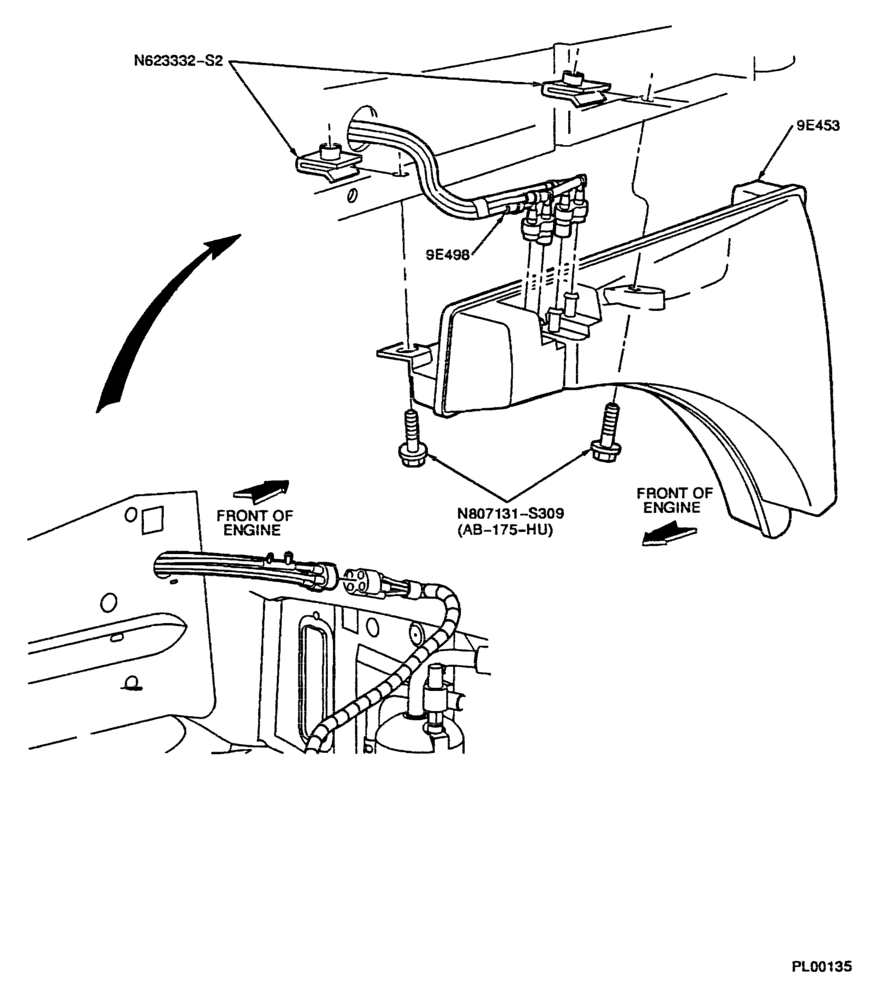 103 - ALTERNATOR, INSTRUMENT CLUSTER, BATTERY-Reservoir vacuum, tubing & related parts