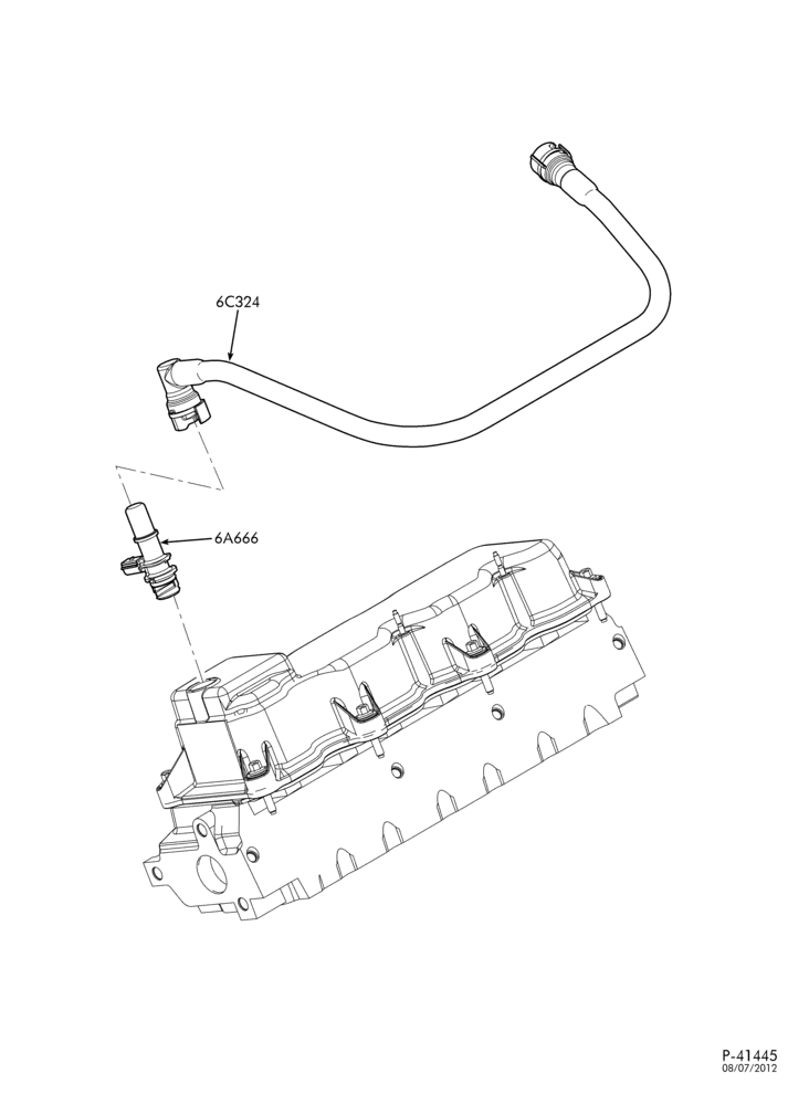 ENGINE-Crankcase ventilation system
