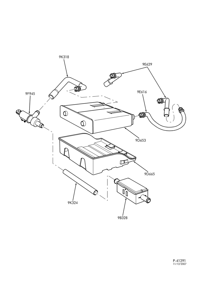 96.1 - AIR CLEANER, CHOKE, ACCEL, SPEED CONTROL-Fuel vapor storage & related parts
