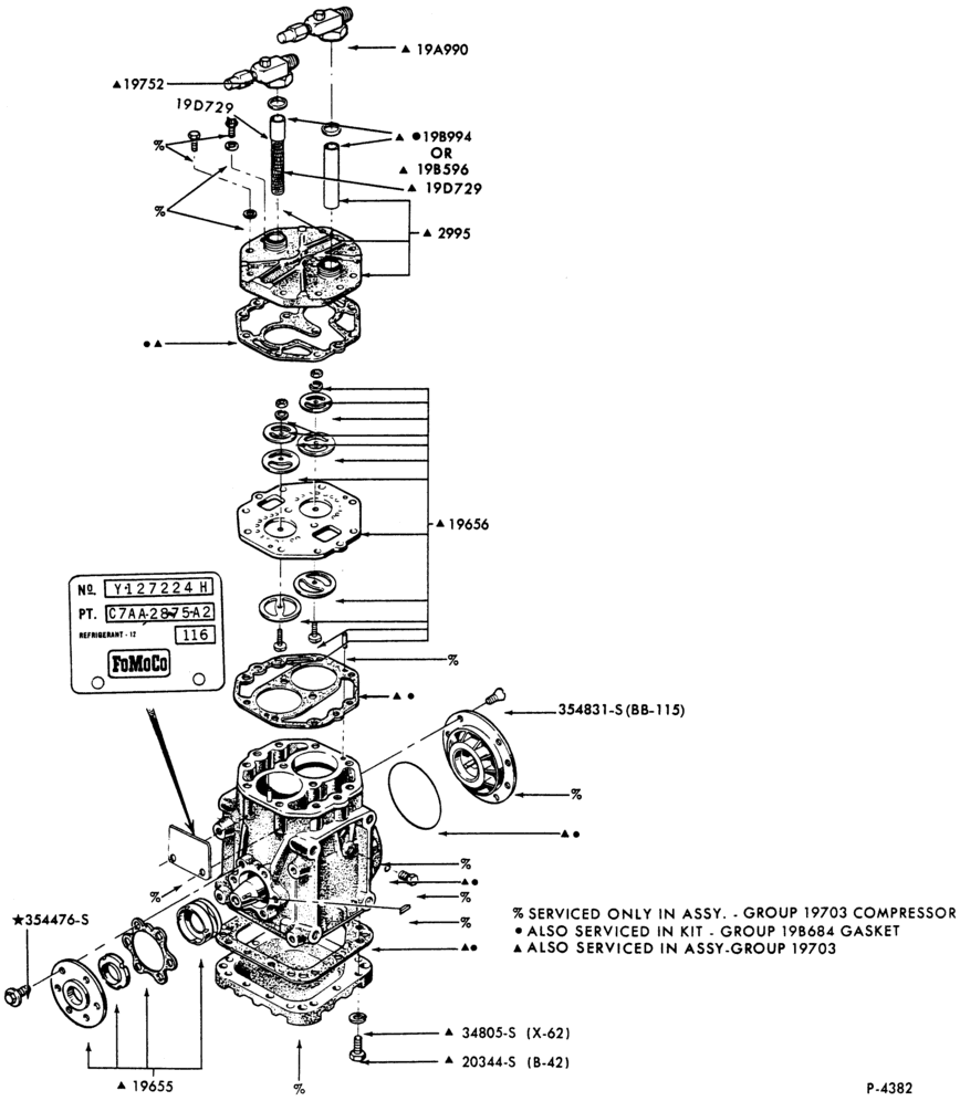 197 - AIR CONDITIONER-Compressor- York