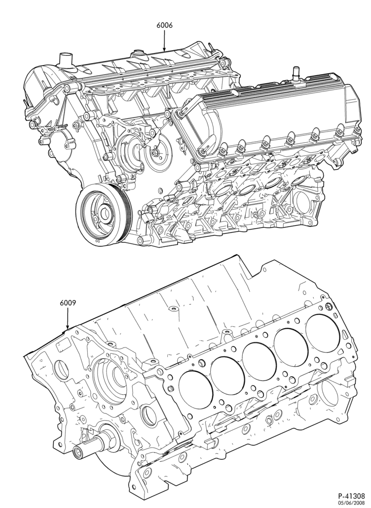Схема установки 2C3Z-6009-BA