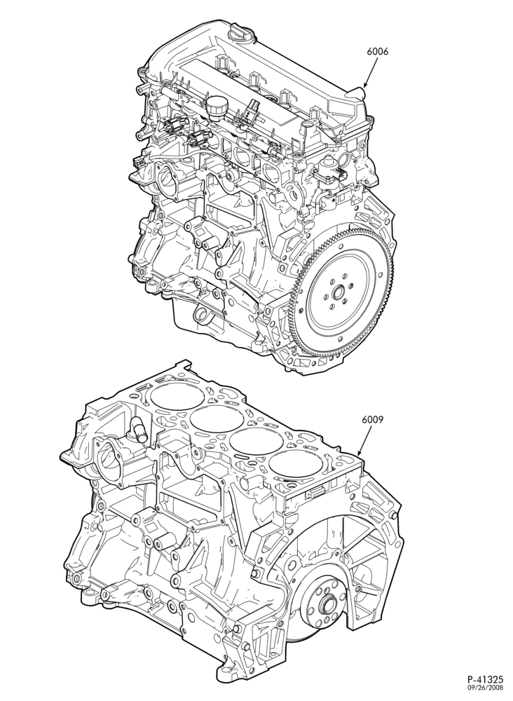 Схема установки F87Z-6009-AARM