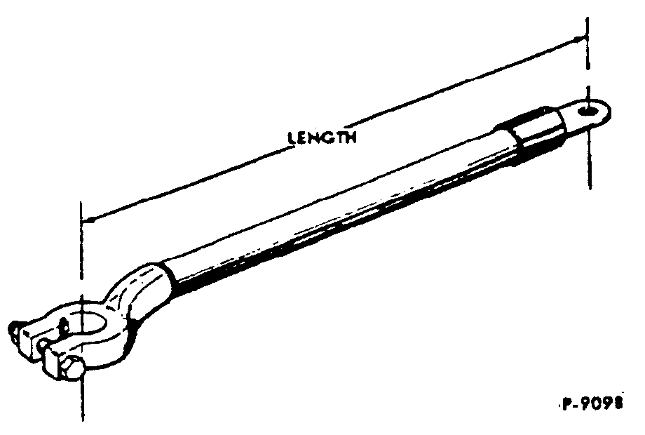140 - CABLE ASY. (BATTERY TO STARTER RELAY) IDENTIFICATION CHART