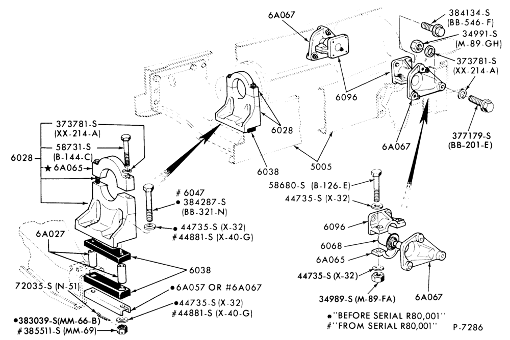 60.1 - 6 CYL. 6.9L (426 C.I.D.) DIESEL - DETROIT 6-71-(front and rear)-L-LN-LNT-LT900