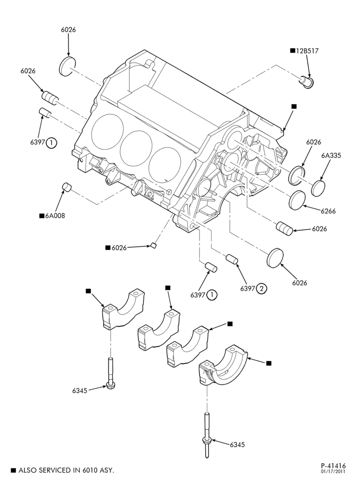 ENGINE-Cylinder block & plugs-TW
