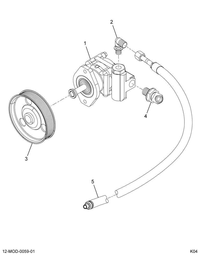 ......PUMP ASSEMBLY, POWER STEERING (7E7Z-3A674-AA)