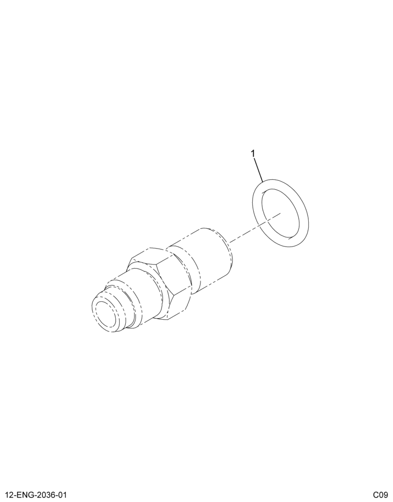 ......FTG, HP W/CHECK VALVE (Intl. 1836972C91)