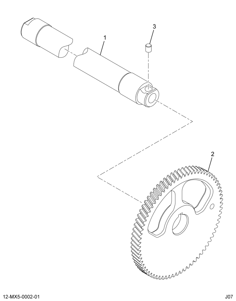 ........SHAFT ASM PRIMARY BALANCER (Eng. 6E7O-6A311-BA)